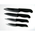 5" Black Blade Sharp Ceramic Chef's Kitchen Knife